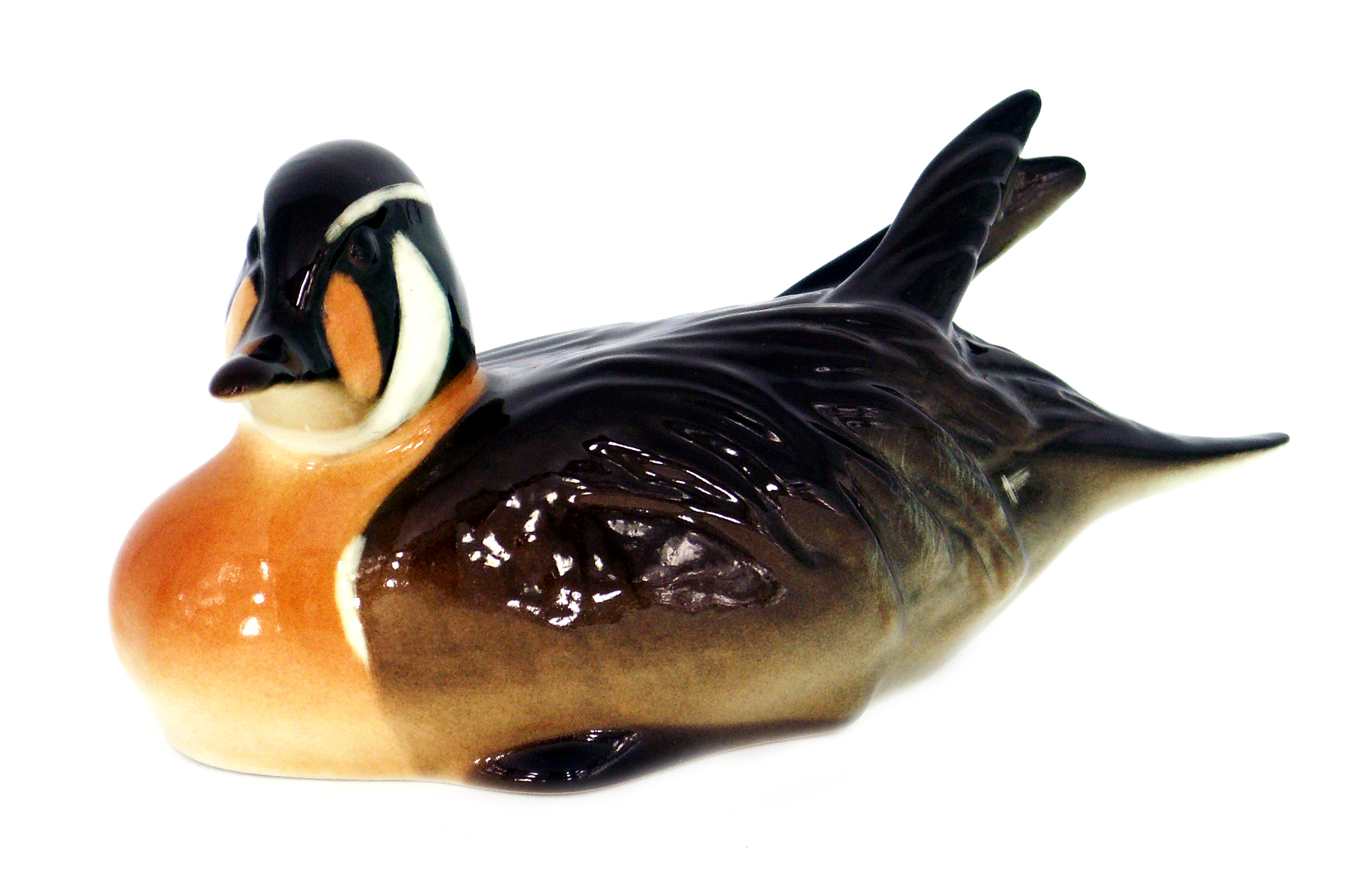 Baikal Duck #2 Lomonosov Porcelain Figurine