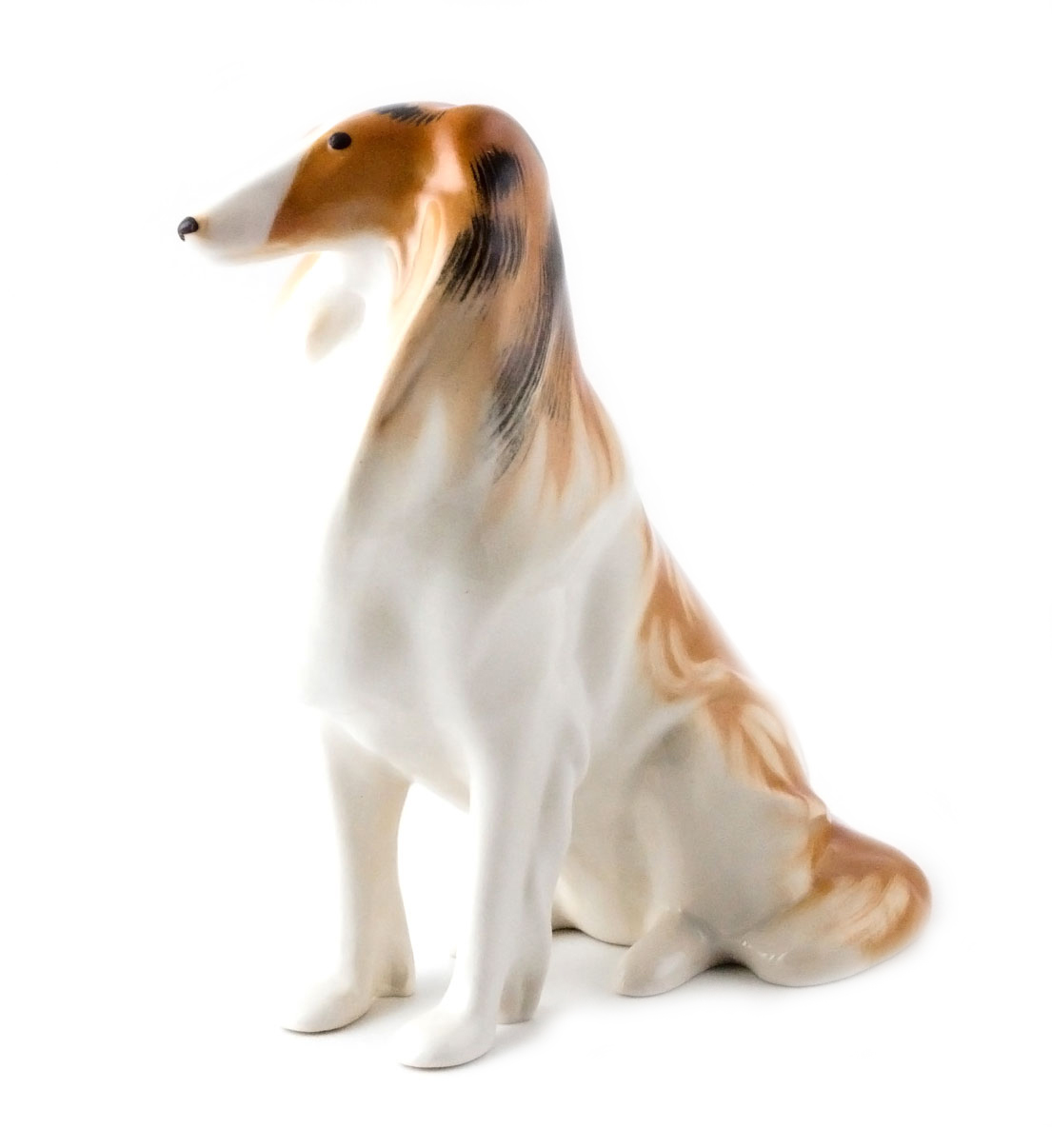 Collie Dog Lomonosov Porcelain Figurine