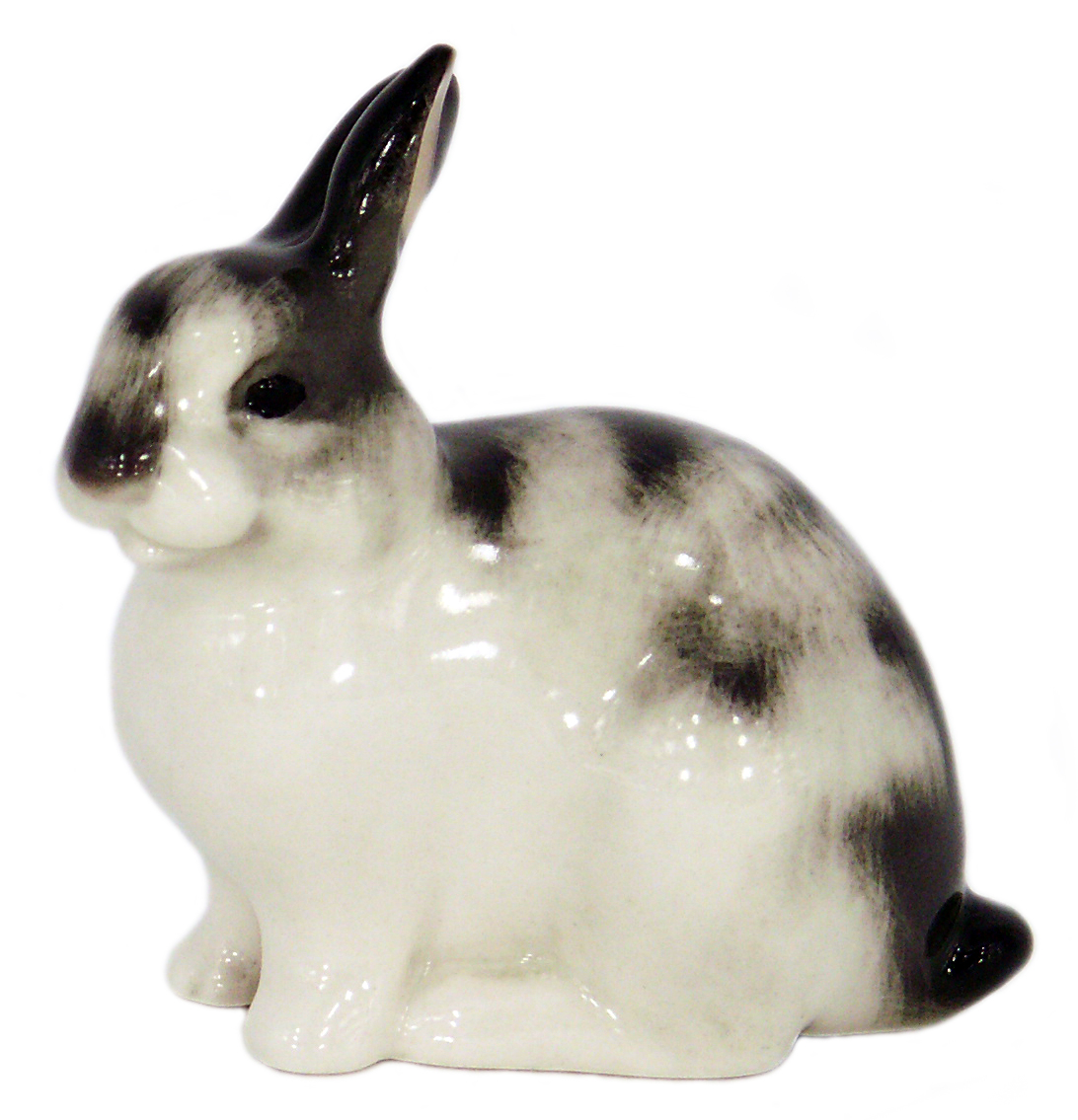 Easter Bunny Rabbit Lomonosov Porcelain Figurine