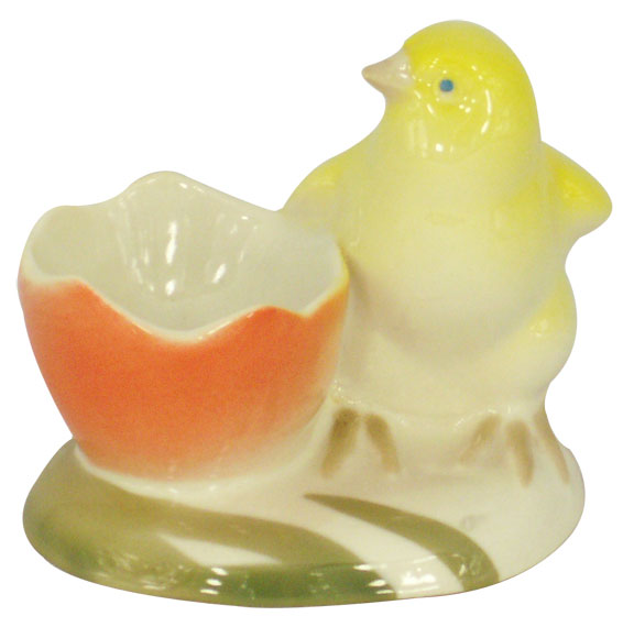 Easter Chicken Egg Holder Lomonosov Porcelain Figurine