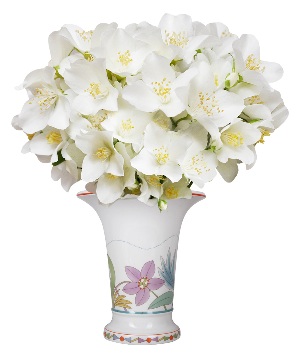 Flower Vase Empire Style Breeze Lomonosov Porcelain