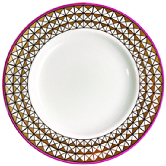 Lomonosov Porcelain Desert Plate Moscow River Smooth 7.1"/180 mm 