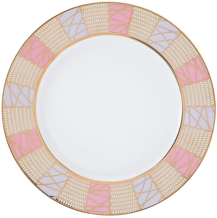 Lomonosov Porcelain Dinner Plate Frosty Fairytale 10.6"/270 mm