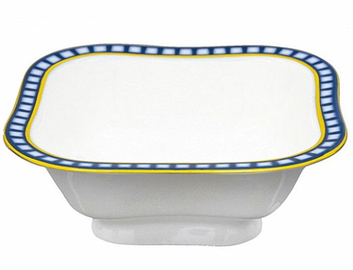 Lomonosov Porcelain Salad Bowl Cobalt Cell (1 serv.) 5.75 oz / 170 ml