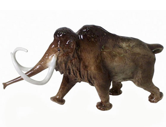 Mammoth Lomonosov Porcelain Figurine