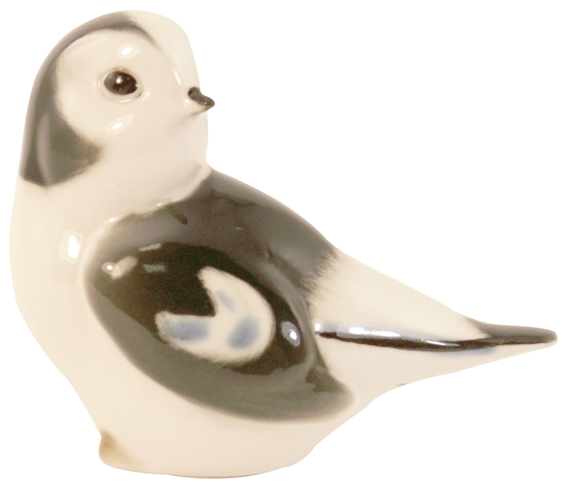 Snow Bunting Bird #1 Lomonosov Porcelain Figurine