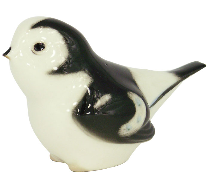 Snow Bunting Bird #2 Lomonosov Porcelain Figurine