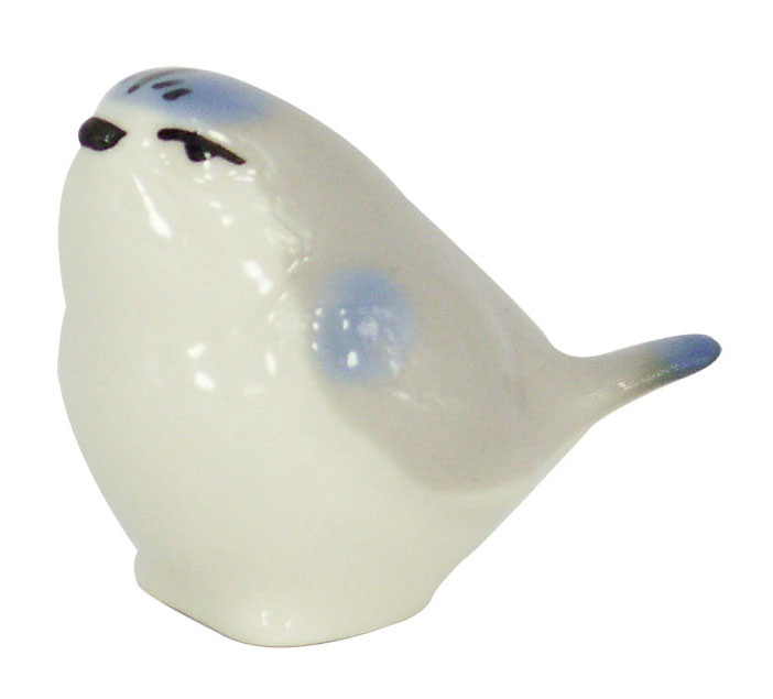 Titmouse Tomtit Bird Lomonosov Porcelain Figurine