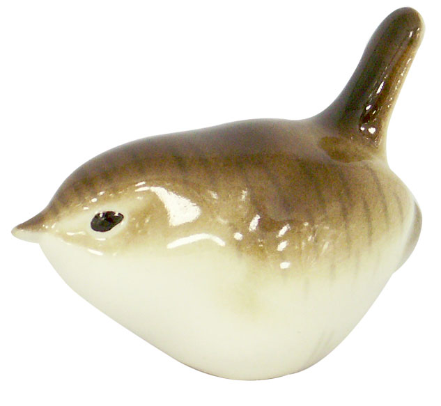 Wren Bird #1 Lomonosov Porcelain Figurine