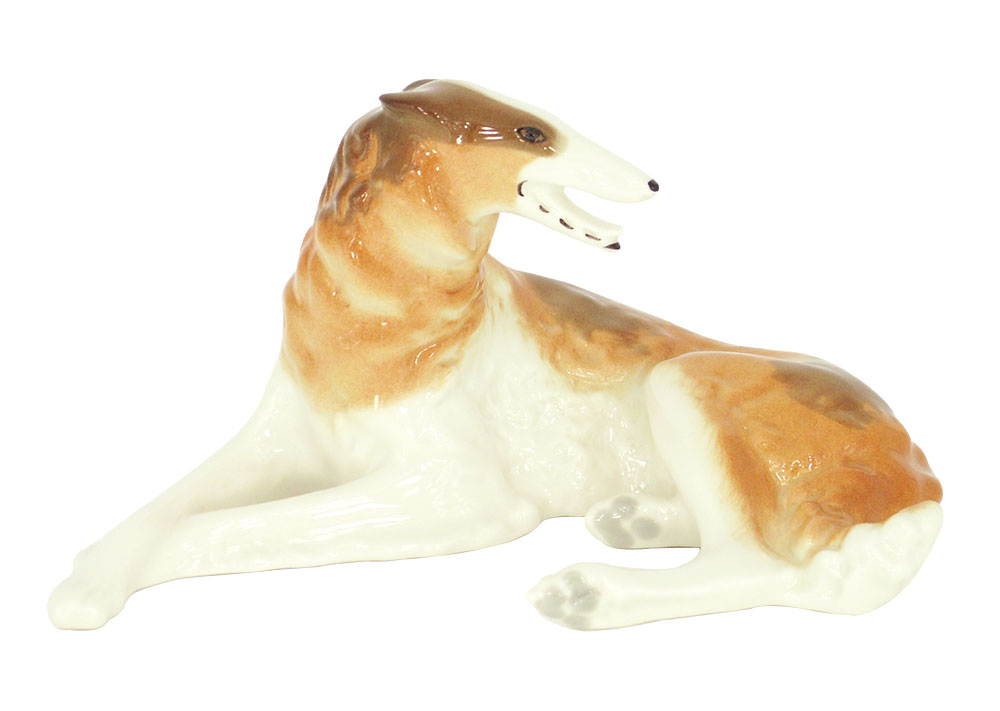 Russian Borzoi Greyhound Wolfhound Dog