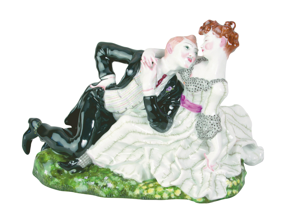 LOVERS Figurine Lomonosov Porcelain