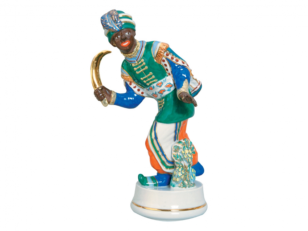 Moor Collectible Figurine Lomonosov Porcelain