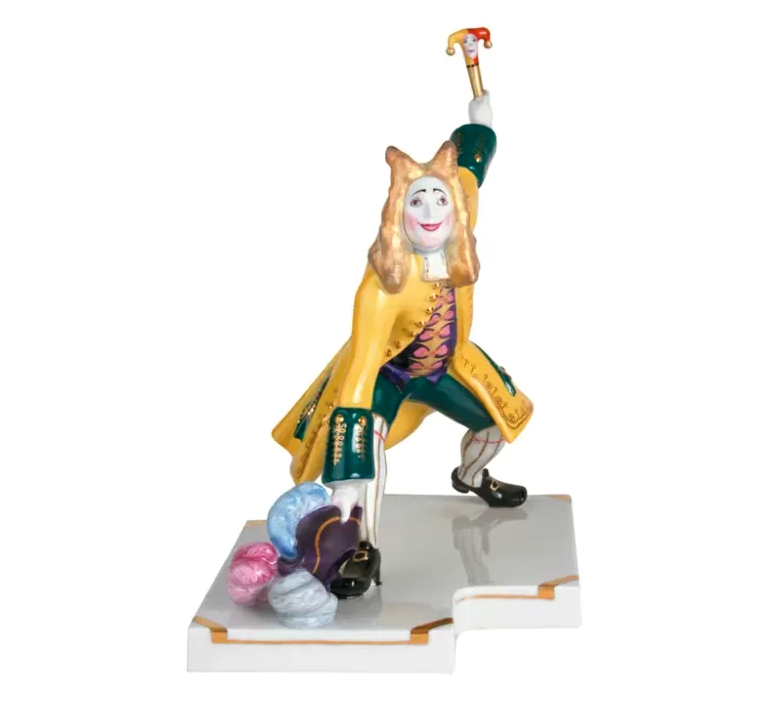 Balakirev Jester Figurine Lomonosov Porcelain