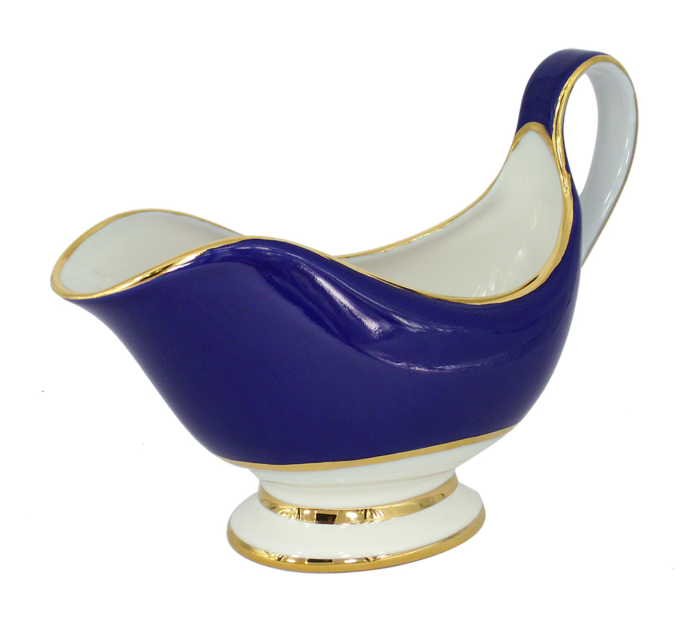 Lomonosov Porcelain Gravy Boat Classic of Petersburg 9.5 fl.oz/280 ml
