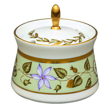 Porcelain Dressing Bowl Jade Background 6.8 fl.oz/200 ml