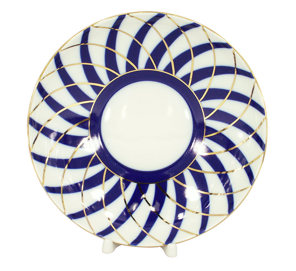 Porcelain Cake Сookie Biscuit Pastry Dish Morning Todes 8.3"