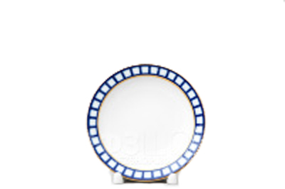 Lomonosov Porcelain Ashtray Cobalt Cell Round