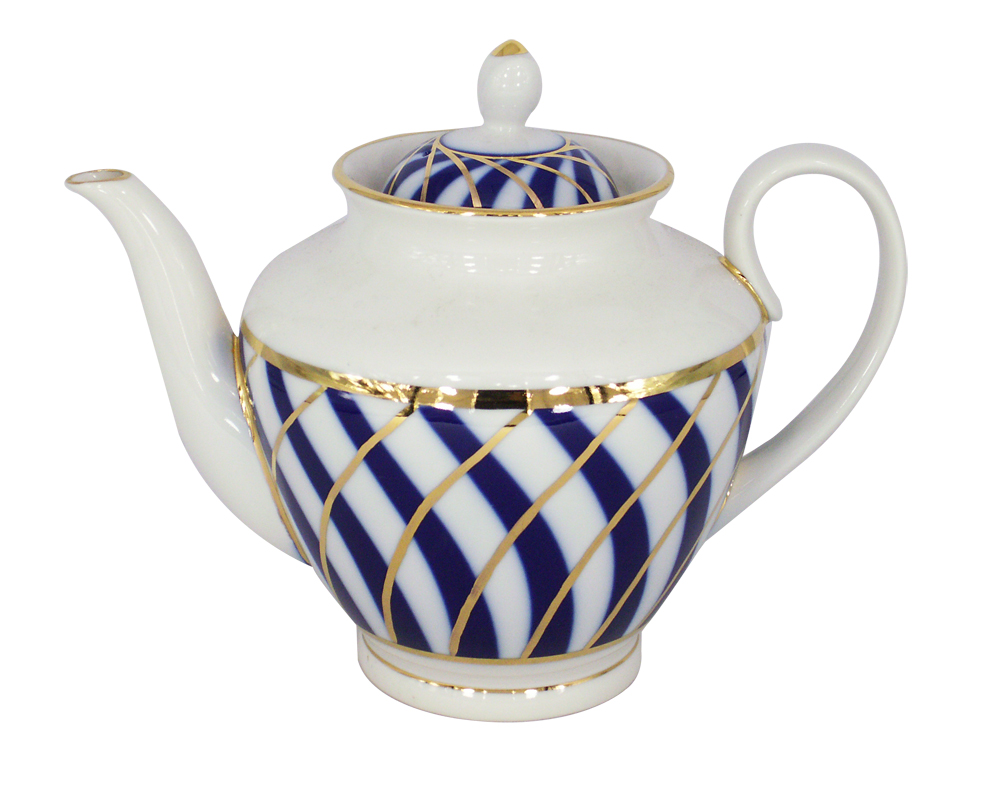 Lomonosov Porcelain Teapot Todes Spring 27 oz/800 ml